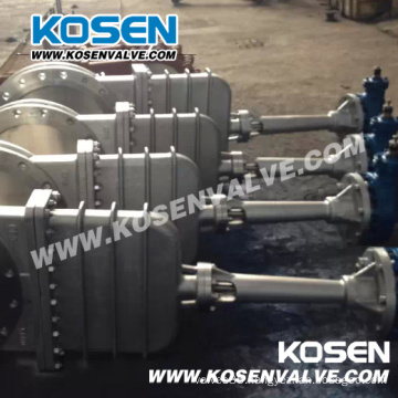 Non Rising Stem Knife Gate Valves for Gas